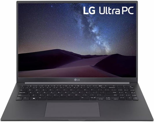 LG Electronics 2023 512GB+16GB Fingerprint 16" LED Ultranotebook, RYZEN5 - Black (Like New, No Retail Box)