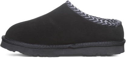 BEARPAW Women's Tabitha Slipper for Women's, Outdoor Use, Black - Size 8 (Like New)