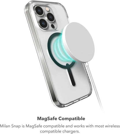 ZAGG Milan Snap Lightweight Durable Graphene Phone Case for iPhone 15 Pro Max (Like New)
