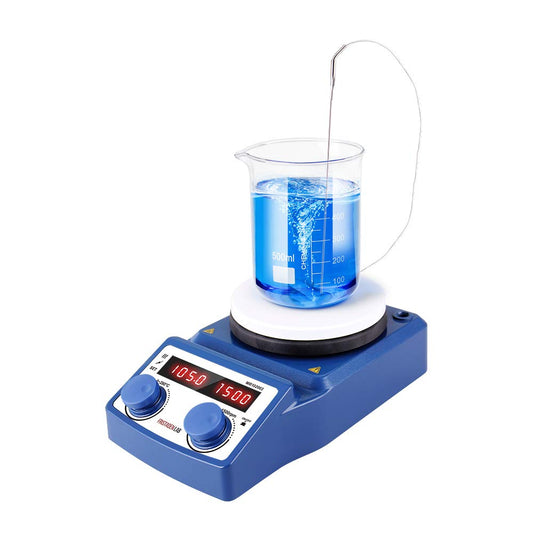 Fristaden Lab 5L Capacity Heavy Duty Magnetic Stirrer Hot Plate w/ Temp Sensor (New)