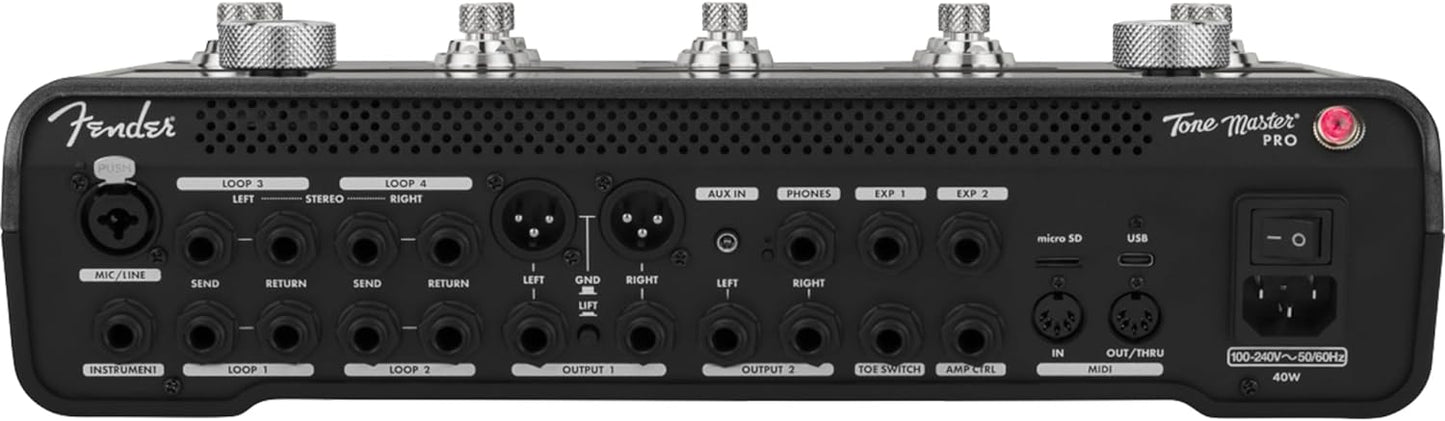 Fender Tone Master Pro 7" Color Touch-screen Multi-effects Guitar Workstation (Like New)