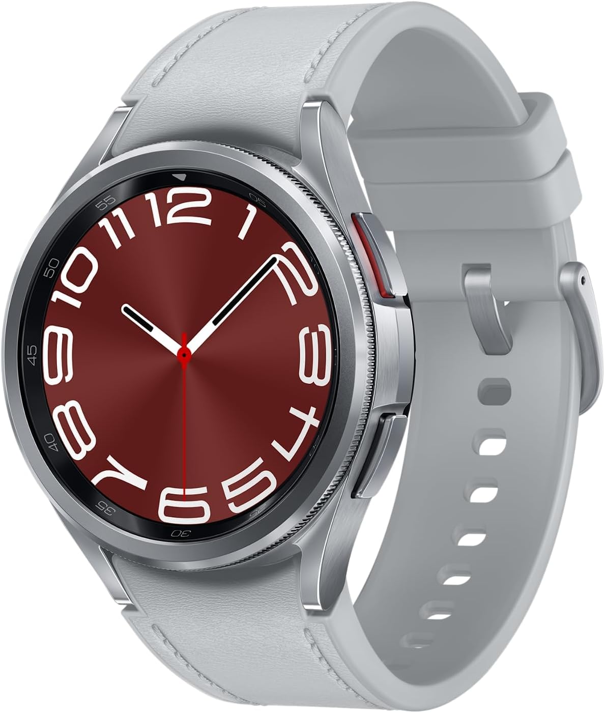 SAMSUNG Galaxy SM-R950 Classic Bluetooth Smartwatch w/ Fitness Tracker - Silver (Like New)