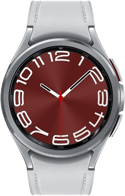 SAMSUNG Galaxy SM-R950 Classic Bluetooth Smartwatch w/ Fitness Tracker - Silver (Like New)