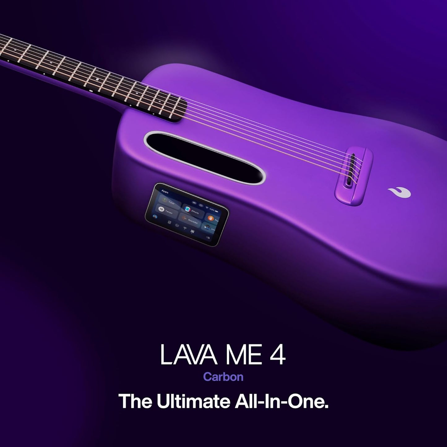 Lava Lava Me 4 Right Handed Carbon Fiber Acoustic Electric Guitars, 6-Strings (Like New, No Retail Box)