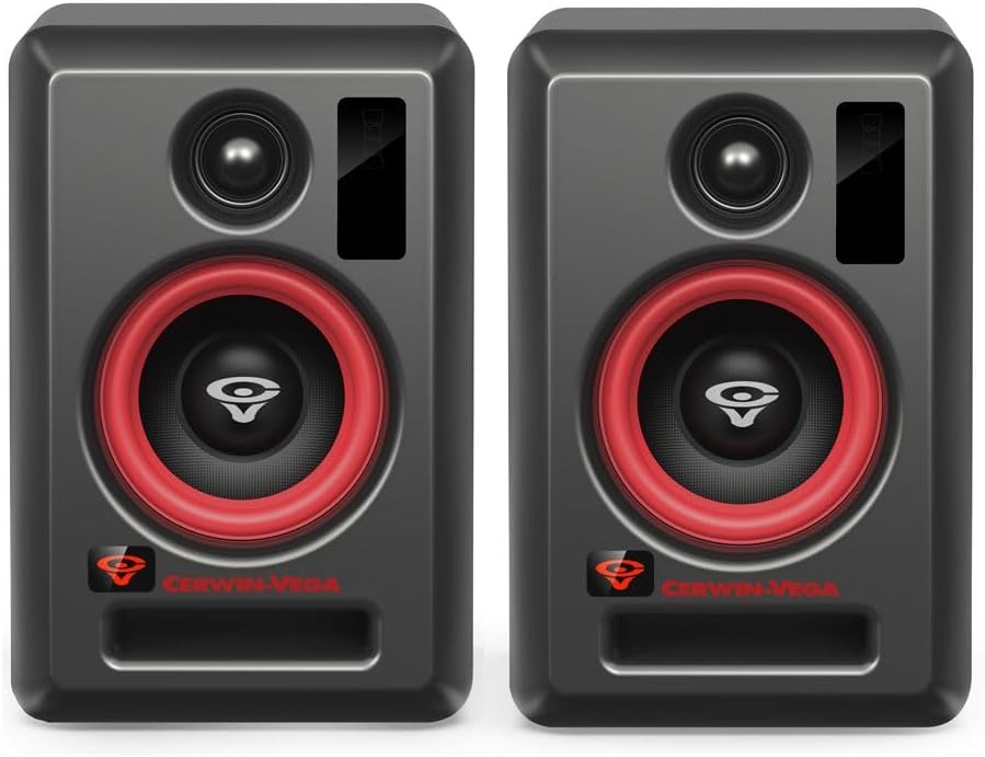 Cerwin Vega VEGA4SB-PR 4" 2-Way 2-Way Studio Monitor with DSP Control - 60 Watts (Used)