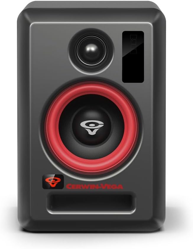 Cerwin Vega VEGA4SB-PR 2-Way 2-Way Studio Monitor with DSP Control - 60 Watts (Like New)