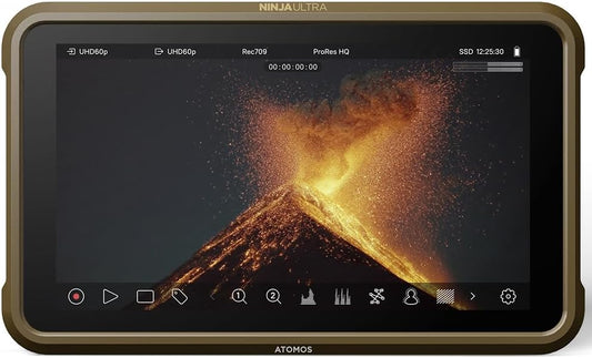 Atomos Ninja Ultra 5.2" 4K HDMI Recording Monitor, 1 GB Memory, 30W, 12 Channels (Like New)