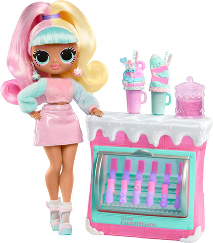 LOL Surprise OMG Sweet Nails Candylicious Sprinkles Shop w/ 15 Surprise for Kids (Like New)
