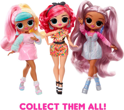 LOL Surprise OMG Sweet Nails Candylicious Sprinkles Shop w/ 15 Surprise for Kids (Like New)