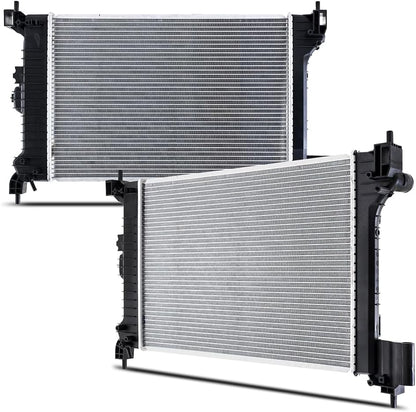 Mishimoto R13247 Replacement Radiator Compatible w/ 2012-16 Chevy Sonic - Silver (Like New)