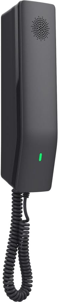 Grandstream GHP611W Hotel Corded IP Phone, 2 Lines and 2 SIP Accounts - Black (Like New)