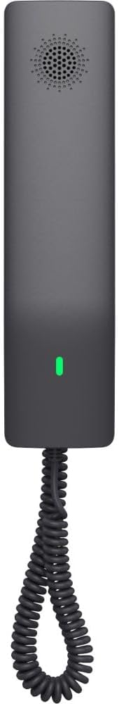 Grandstream GHP611W Hotel Corded IP Phone, 2 Lines and 2 SIP Accounts - Black (Like New)