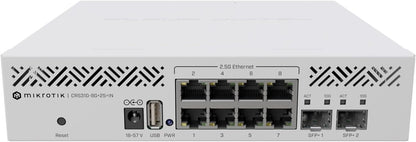 MikroTik CRS310-8G+2S+in Blazing Fast 2.5/10 Gigabit Cloud Router Switch (Like New)