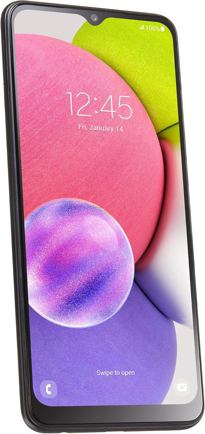 SAMSUNG Tracfone Galaxy A03s 4G LTE 32GB+3GB 6.5" GPS Locked Smartphone - Black (Like New)