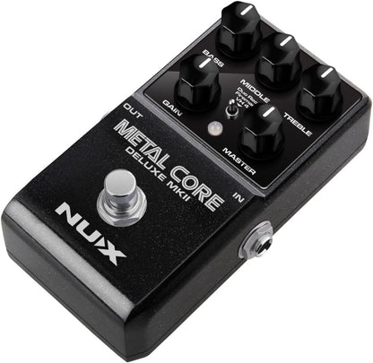 NUX Metal Core Deluxe MKII High Gain Preamp Pedal w/3 Distinctive Amp Models (Like New)