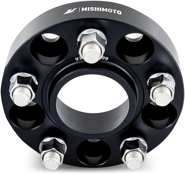 Mishimoto MMWS-010-250BK 25mm Thick Wheel Spacers for 2010+ Chevy Camaro, Black (Like New)