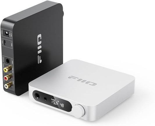 FiiO K11 Wired DAC and Headphone Amplifier for Home Audio or PC - Silver (Like New)