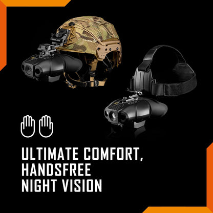 Nightfox Swift 2 Head Mount Night Vision Goggles - Black (Like New)