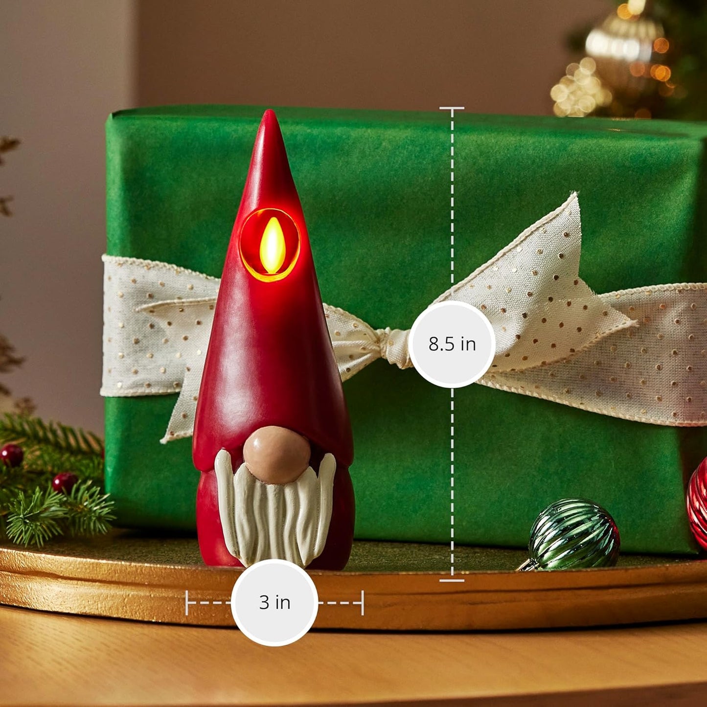 Luminara Flameless Battery Operated Indoor LED Candle for Decoration - 6 Watts (Used)