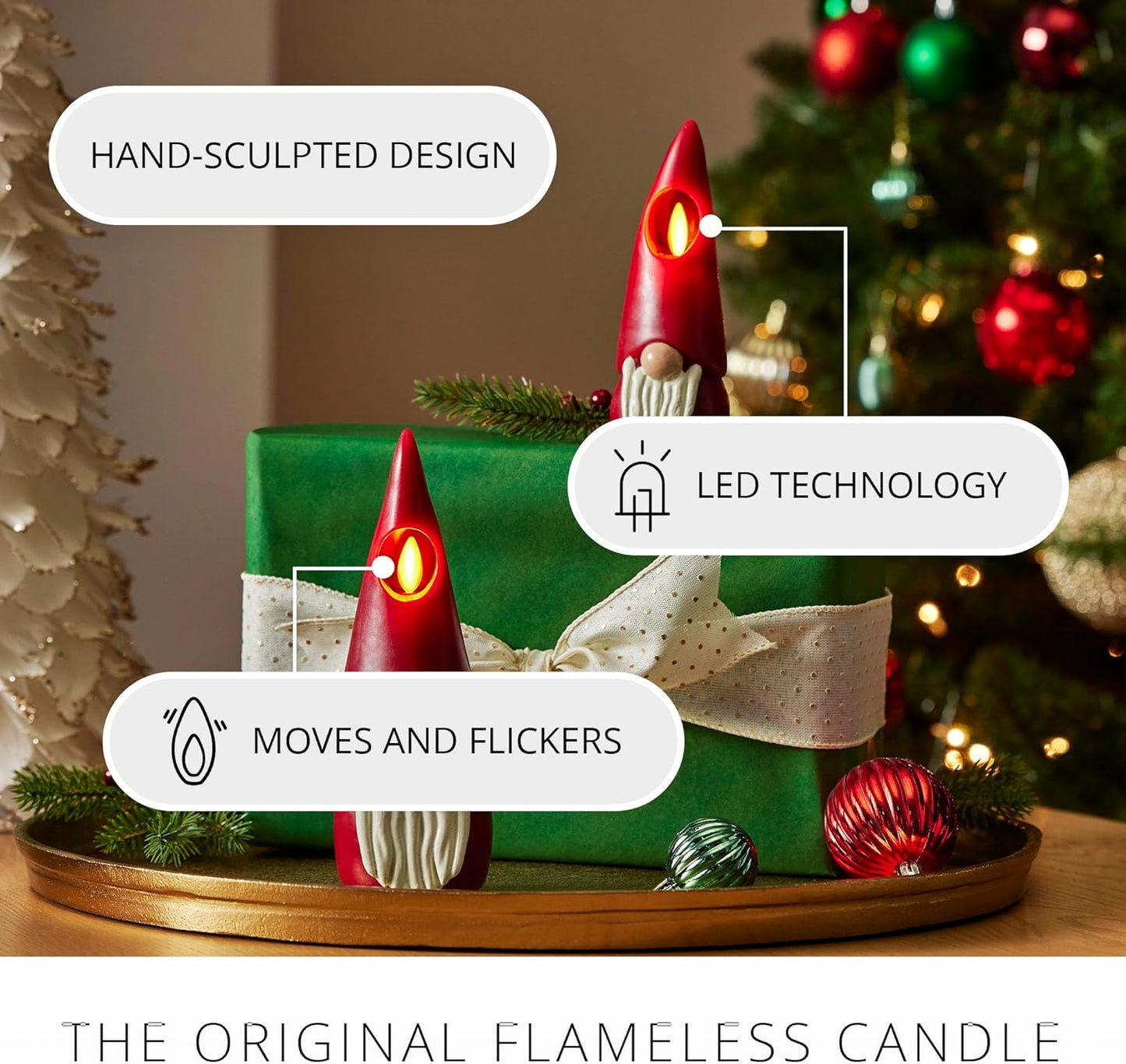 Luminara Flameless Battery Operated Indoor LED Candle for Decoration - 6 Watts (Used)