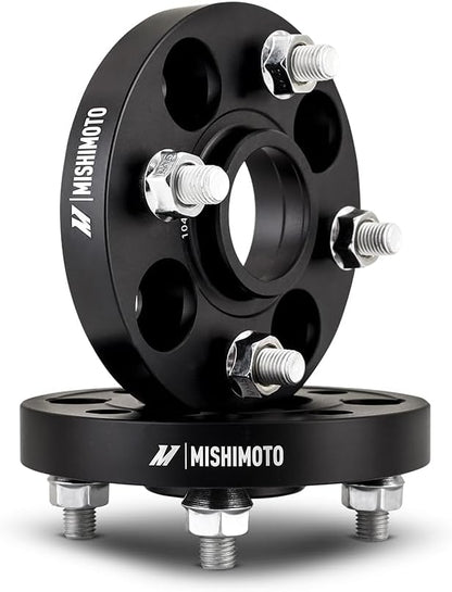 Mishimoto MMWS-011-150BK 15mm Thick Wheel Spacers, 1980-2005 Honda Civic, Black (Like New)