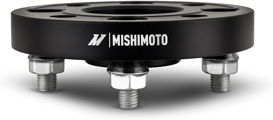 Mishimoto MMWS-011-150BK 15mm Thick Wheel Spacers, 1980-2005 Honda Civic, Black (Like New)