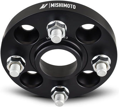 Mishimoto MMWS-011-150BK 15mm Thick Wheel Spacers, 1980-2005 Honda Civic, Black (Like New)