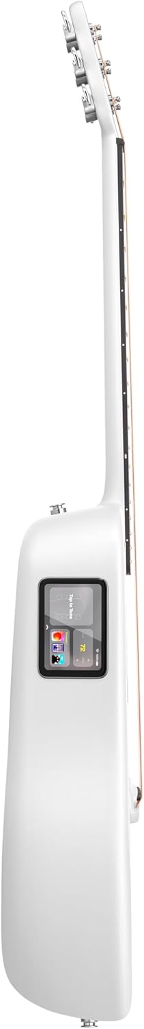 Lava Music LVC36WH Carbon Fiber Electro-Acoustic Guitar, Right - White (Like New)