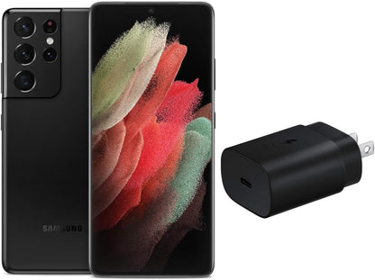 Samsung Galaxy S21 Ultra 2024 5G 128GB+8GB Unlocked Android Smartphone - Black (Used)