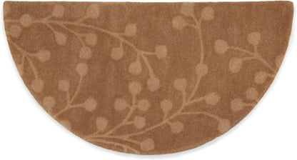 Uniflame R-1400 Branch Hand Tufted 100% Wool Hearth Rug, 44"L x 22" W - Beige (Like New, No Retail Box)