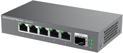 Grandstream GWN7700M 6-Port Multi-Gigabit Ethernet Unmanaged Network Switch, 5V (Like New)