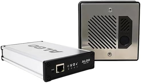Algo 8028G2 PoE+ SIP Door Phone/IP Intercom with Relay - Stainless steel Finish (Like New)
