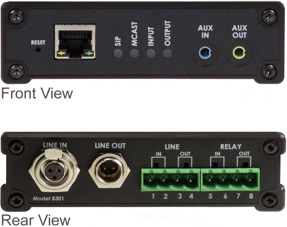 Algo 8301 PoE IP Voice Paging Adapter with Audio Streaming and Bell Scheduler (Like New)