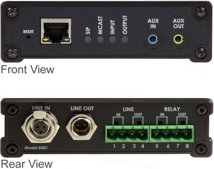 Algo 8301 PoE IP Voice Paging Adapter with Audio Streaming and Bell Scheduler (Used)