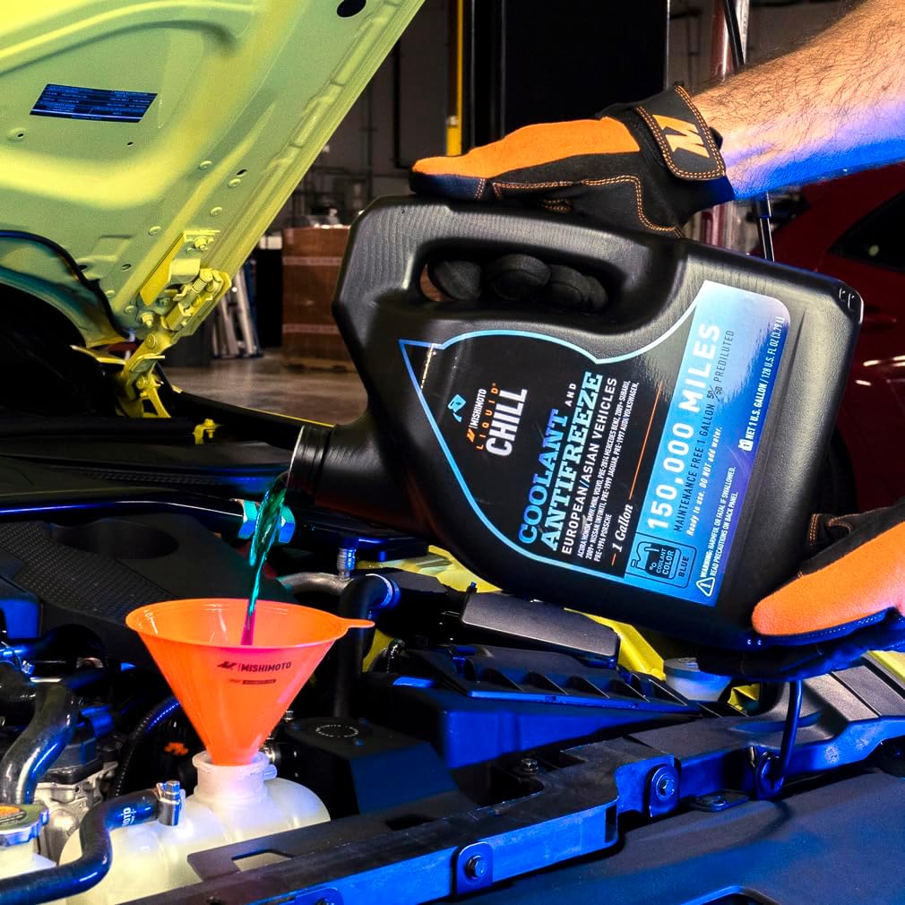 Mishimoto Liquid Chill® OE Coolant, European/Asian Vehicles, 1 Gallon - Blue (Like New)