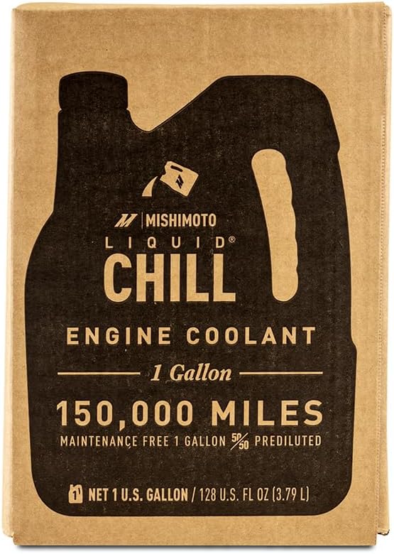 Mishimoto Liquid Chill® OE Coolant, European/Asian Vehicles, 1 Gallon - Blue (Like New)