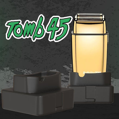 Tomb 45 Fx02 Wireless Tabletop Plastic Charging Pod for Babyliss Foil Shaver (Like New)