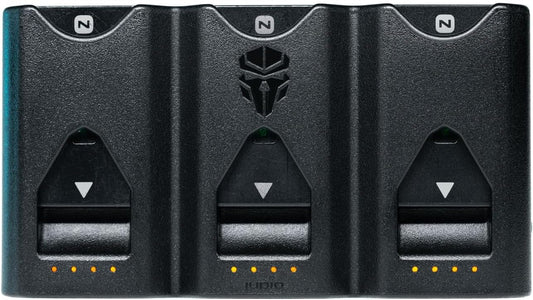 Jupio JTC-LPE6 5 Volts x Pr1me Tri-Charge Compatible with Canon LP-E6 - Black-- (Like New)