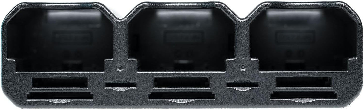 Jupio JTC-LPE6 5 Volts x Pr1me Tri-Charge Compatible with Canon LP-E6 - Black-- (Like New)