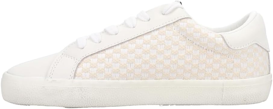 Vintage Havana Women's Flair Slip On Sneakers - Natural Checkered, Size 10 (Used, No Retail Box)