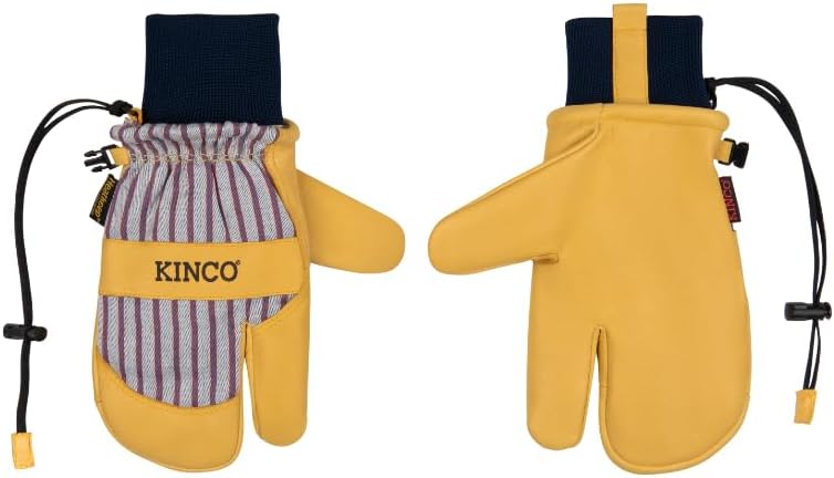 Kinco 1927KWLT Comfortable Heatkeep Insulated Pull-On Ski Work Gloves for Adult (Like New)