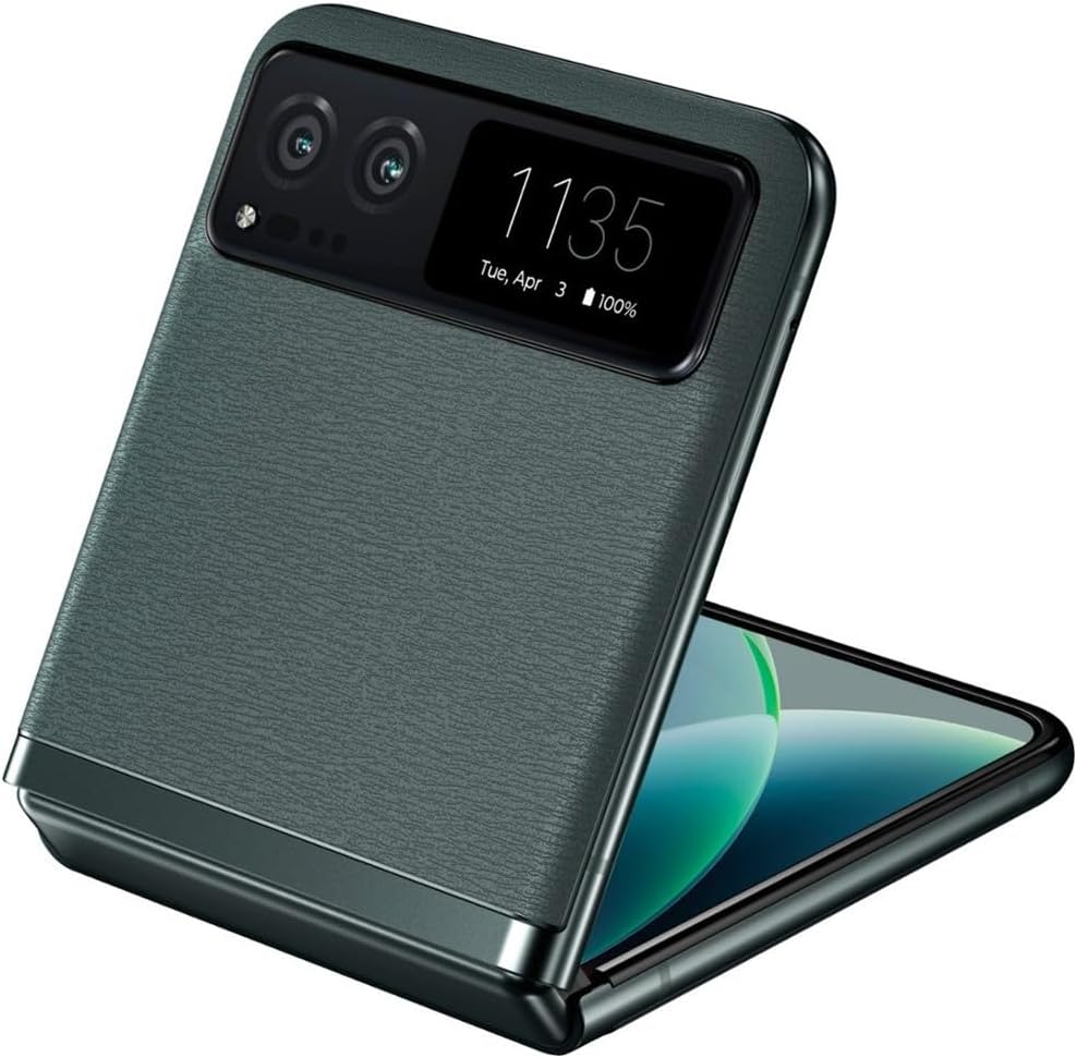 Motorola Moto Razr 5G 2023 128GB+8GB 6.9" AT&T Foldable Smartphone, Sage Green (Used)