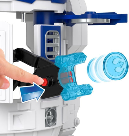 Fisher-Price Imaginext 17.5" Star Wars R2-D2 Toy with C-3PO Key Lights & Sounds (Like New)