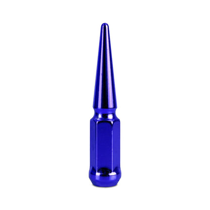 Mishimoto MMLG-SP1215-24BL Spiked Lug Nuts for vehicles, 24-PC Set - Blue (Like New)