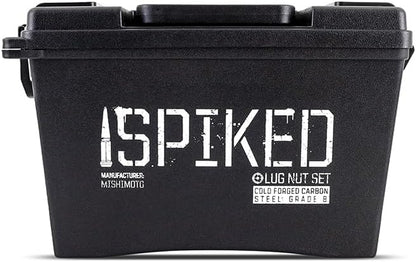 Mishimoto Spiked Lug Nuts, Fits with M14x1.5 Studs and Acorn-Style Seats - Gold (Like New)