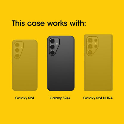 OtterBox Samsung Galaxy S24+ Shock-Absorbent Case with Rubber-Gripped Edges (Like New)