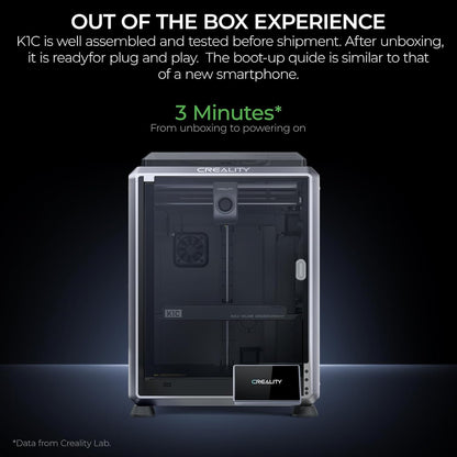 Creality 3D K1C CoreXY High-Speed 3D Printer with AI Camera and Auto Calibration (Used)