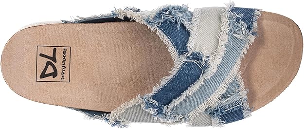 Dirty Laundry Plays Espadrille Slip On Wedge Sandal for Women, Synthetic Rubber (Like New)