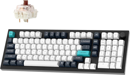 Keychron Q5 Max Custom Mechanical Bluetooth Gaming Keyboard for Smartphone/PC (Used)