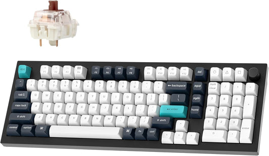 Keychron Q5 Max Custom Mechanical Bluetooth Gaming Keyboard for Smartphone/PC (Used)